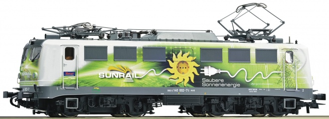 Electric Locomotive BR 140 002 Sun-Rail of Mittelweserbahn<br /><a href='images/pictures/Roco/224204.jpg' target='_blank'>Full size image</a>